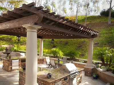 outdoor living spaces construction